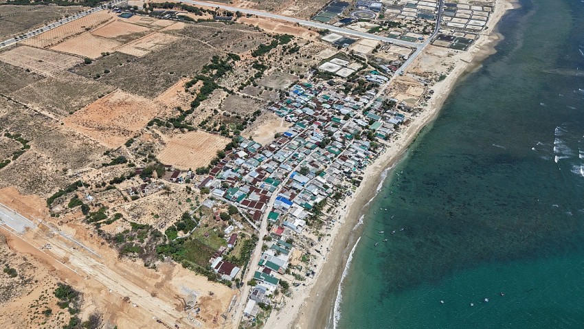 Thôn Vĩnh Trường, xã Phước Dinh, huyện Thuận Nam - vùng được quy hoạch Nhà máy điện hạt nhân 1.