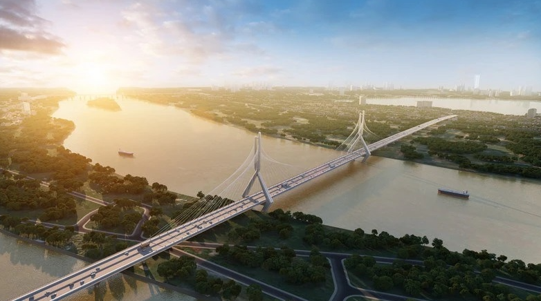 Dự án đầu tư xây dựng cầu Tứ Liên, một trong những dự án quan trọng của Hà Nội - Ảnh minh hoạ/internet