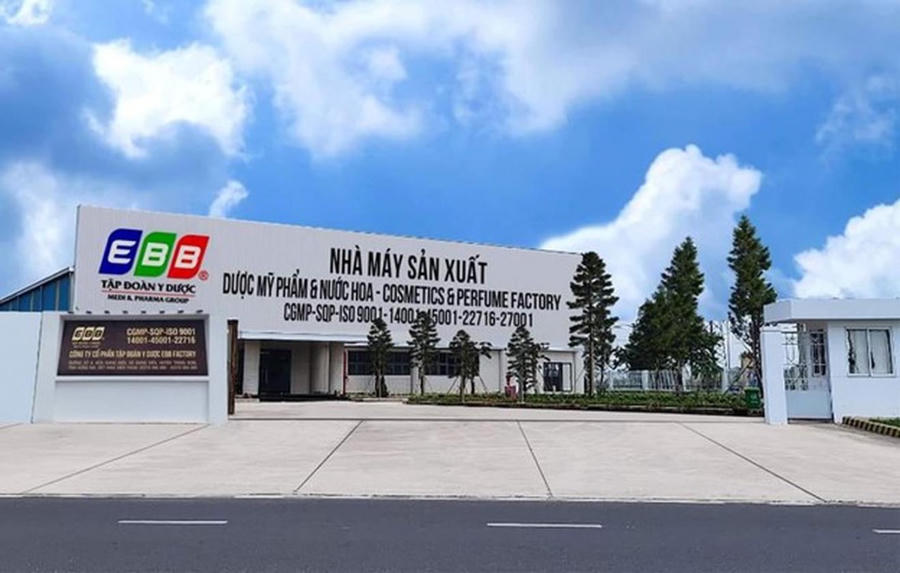 Trụ sở Công ty cổ phần nhà máy y tế EBC Đồng Nai.