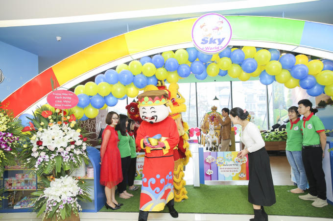 Khu vui chơi trẻ em đầy hấp dẫn tại Sun Plaza Ancora.
