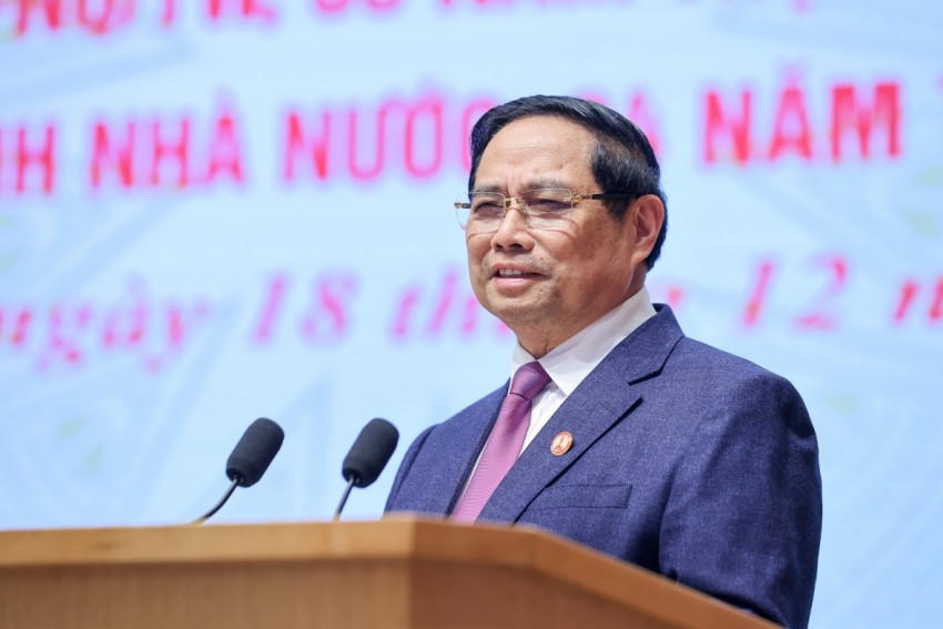 Thủ tướng khẳng định, muốn đất nước phát triển nhanh và bền vững, cần đột phá phát triển khoa học công nghệ, đổi mới sáng tạo.