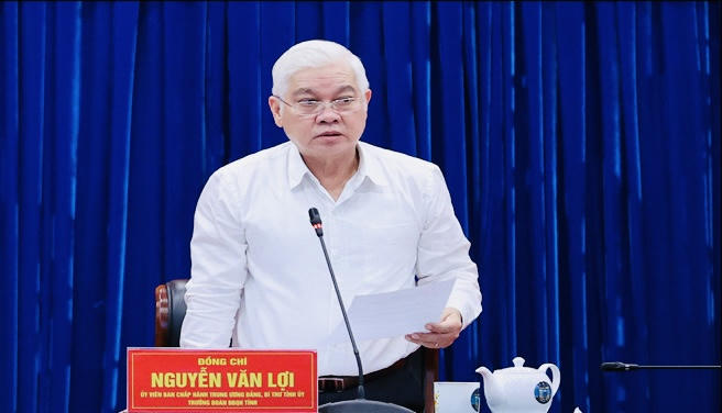 Bí thư Tỉnh ủy Bình Dương Nguyễn Văn Lợi