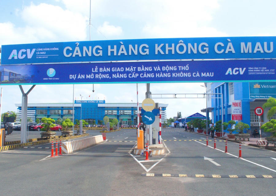 Lễ khởi công dự án nâng cấp, mở rộng Cảng Hàng không Cà Mau dự kiến ngày 19/8.