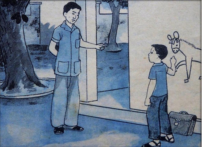 Truyện ngụ ngôn "Đẹp mà không đẹp" trong sách Tiếng Việt cũ.