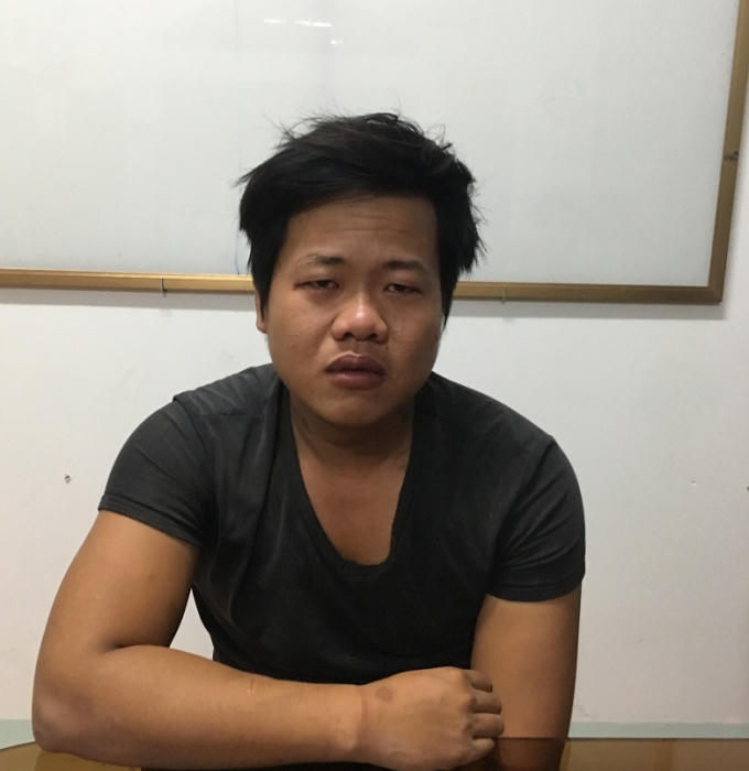 Hồ Văn Thanh tại cơ quan điều tra.