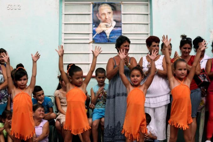 Fidel là cựu lãnh tụ được nhân dân Cuba vô cùng yêu quý. (Ảnh: Reuters)