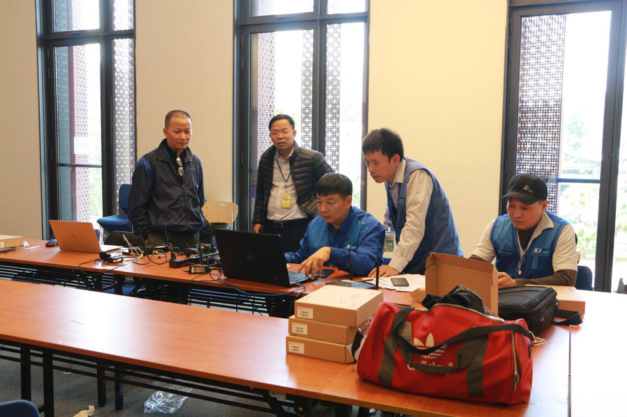 Kiểm tra hệ thống thông tin phục vụ Đại hội