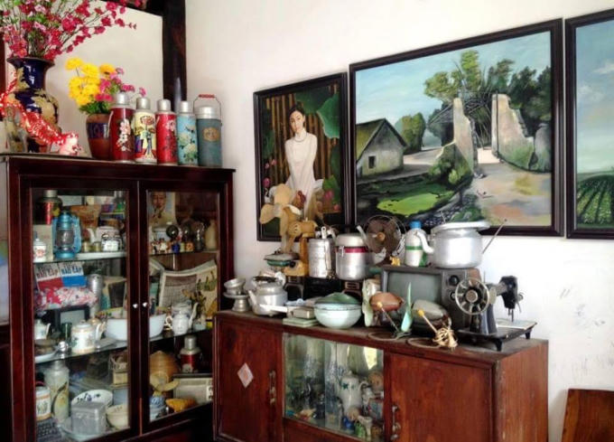 Các vật dụng sinh hoạt thời bao cấp (trước năm 1986) sẽ được trưng bày như: Ti vi, đồng hồ, quạt, bàn là, điện thoại,…