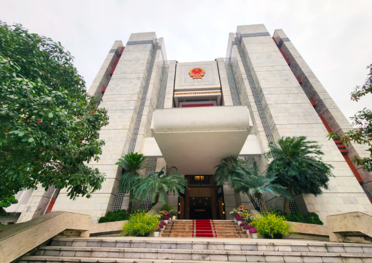 Trụ sở UBND TP Hà Nội. Ảnh: Quang Phong