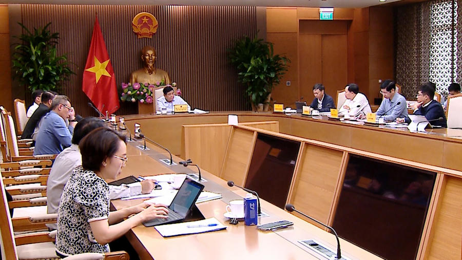 Quang cảnh cuộc họp. (Ảnh: VGP)