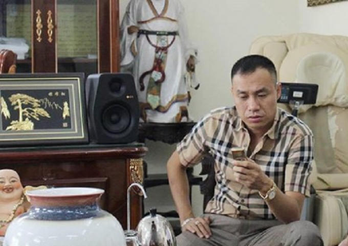 Đối tượng Trần Văn Toàn, ảnh từ face book cá nhân.