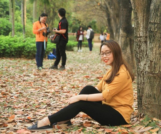 Đó có thể là một ánh mắt thiếu nữ xinh xắn