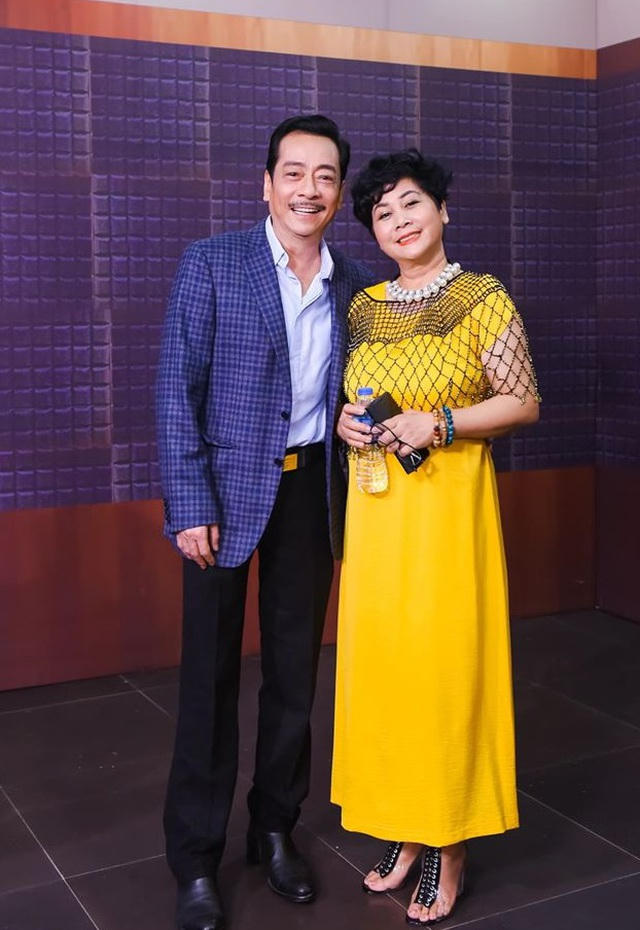 NSND Hoàng Dũng và NSND Minh Hằng.