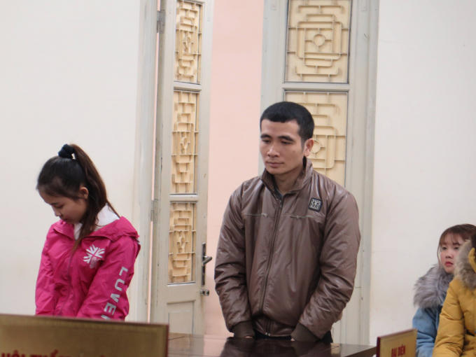 Lường Thị Huấn và Vi Trung Hiển bị tuyên án tử hình.