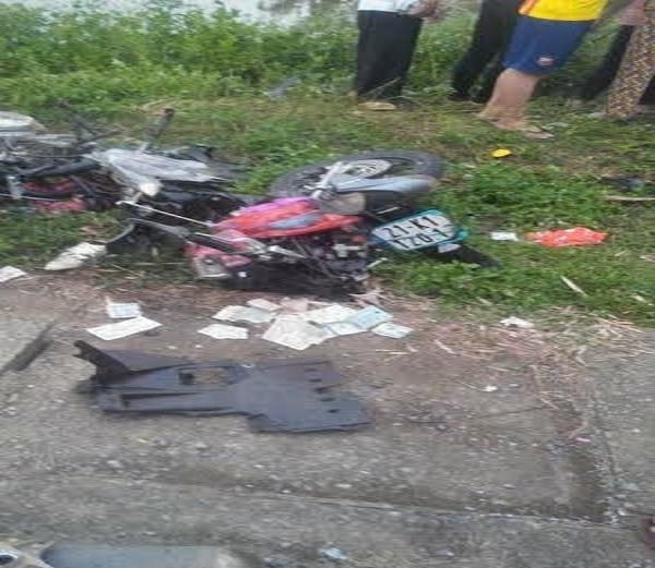 Hiện trường vụ tai nạn