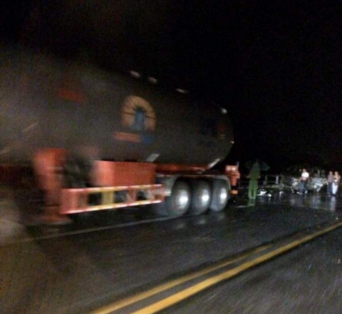 Hiện trường nơi xảy ra sự việc (Ảnh: Tây Bắc 24h).