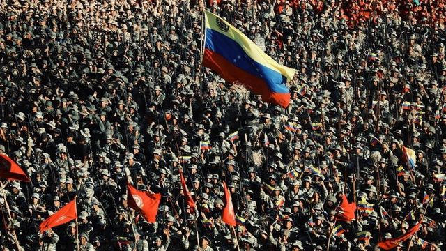 Quân đội Venezuela (Ảnh: Facebook / Nicolás Maduro)
