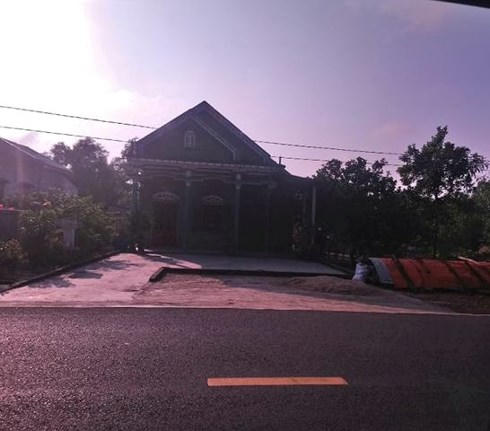Ngôi nhà nam sinh làm tiệc sinh nhật, nơi xảy ra vụ việc.