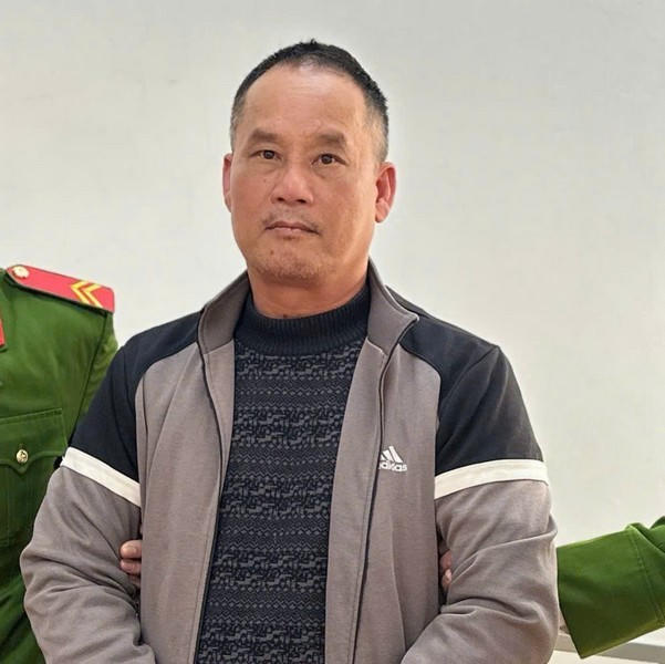 Đối tượng Đoàn Văn Sáng tại Cơ quan Công an. (Ảnh: Công an tỉnh Lạng Sơn)