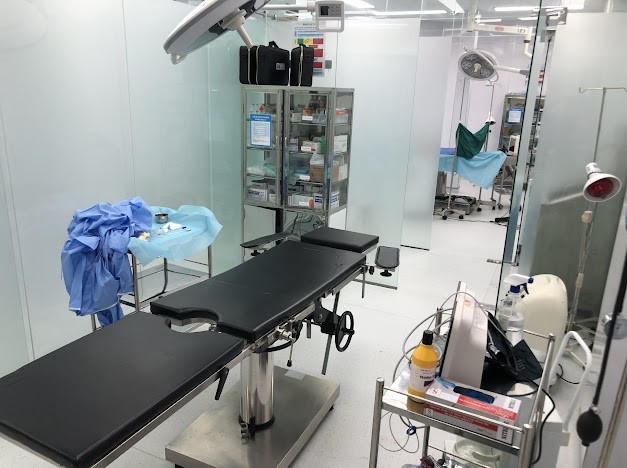 Khu vực thực hiện các thủ thuật