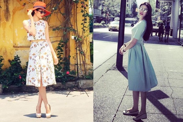 Ở ngoài đời thường trông Phạm Hương trẻ trung hơn khi xuất hiện trên sân khấu. Ảnh: internet.