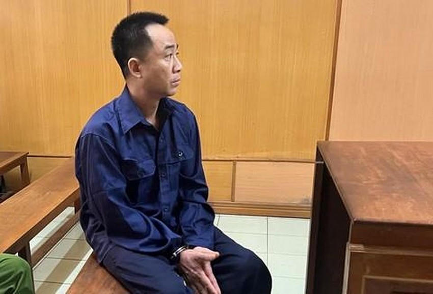 Bị cáo Nguyễn Nhựt Vũ tại phiên toà.