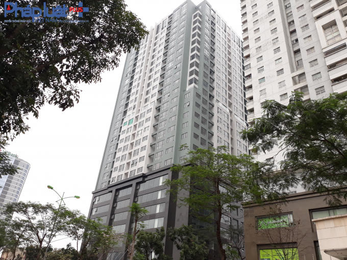 Tới thời điểm đầu tháng 3, Tòa nhà cao 27 tầng nổi đã thành hình dù vẫn còn đang được các công nhân tiếp tục thi công các hạng mục phía trong.