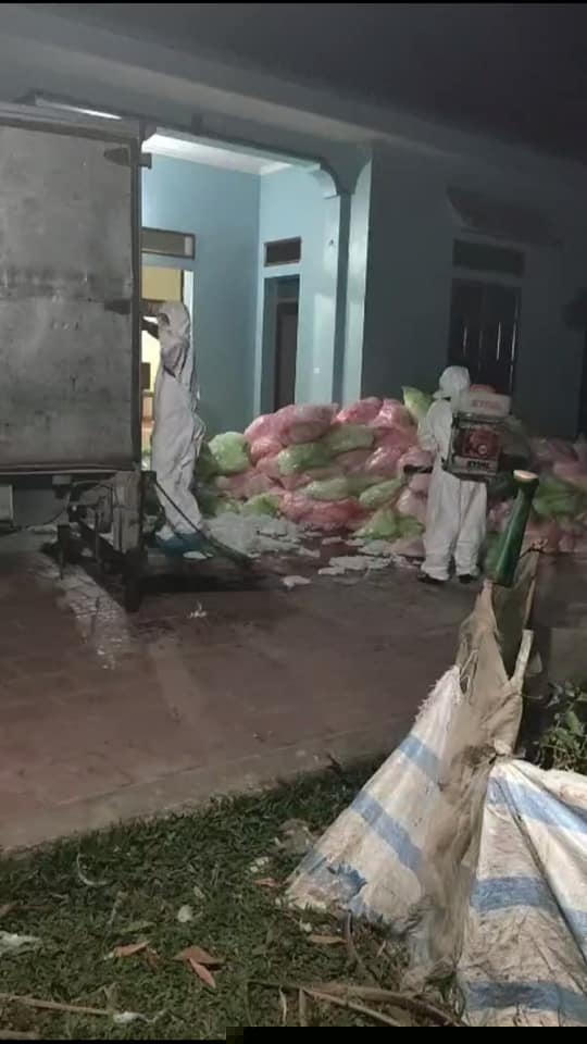 ố rác thải y tế cơ quan chức năng thu gom được. (Ảnh: Công an TP.Hà Nội)