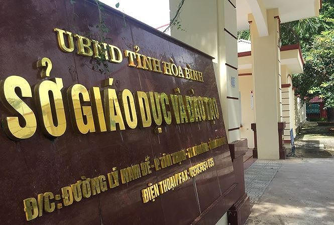 Sở GD&amp;ĐT tỉnh Hòa Bình. Ảnh: Nguyễn Hoàn.