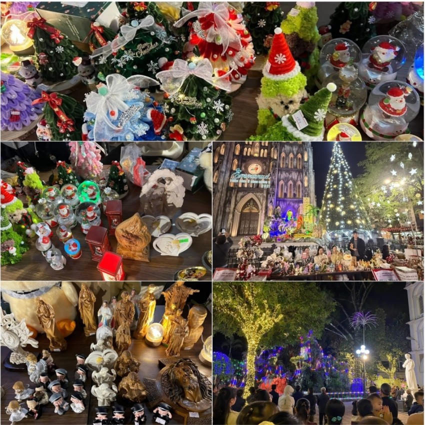 Chỉ còn hai ngày nữa là đến Giáng sinh, Hà Nội những ngày này khoác lên mình diện mạo rực rỡ, náo nức hơn thường lệ.
					
				
			
			Chỉ còn hai ngày nữa là đến Giáng sinh, Hà Nội những ngày này khoác lên mình diện mạo rực rỡ, náo nức hơn thường lệ.