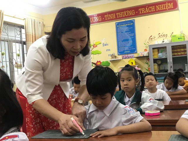 Việc bổ nhiệm vào các hạng CDNN giáo viên ở từng cơ sở giáo dục phải đúng người đúng việc. (Ảnh: M. Hà). 