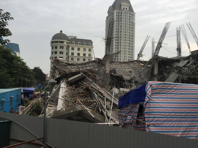 Nhiều công nhân cho biết họ đã may mắn thoát chết trong gang tấc.