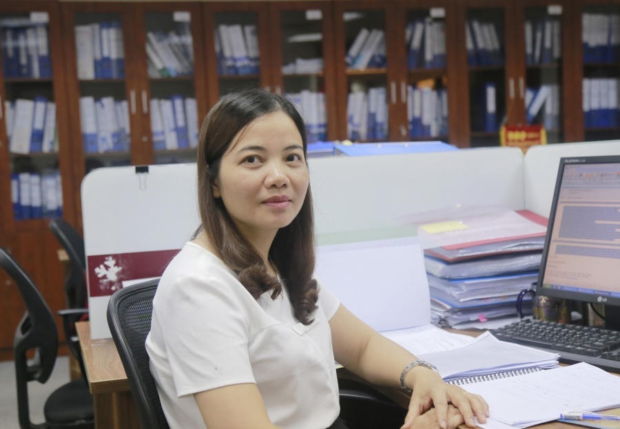 Luật sư Vũ Thị Thu Hường (ảnh: Vũ Lành).