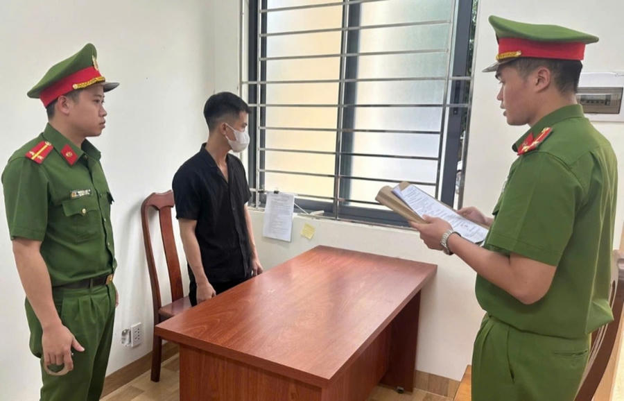 Bị can Hồ Thế Bảo bị khởi tố, bắt tạm giam về tội " Tham ô tài sản". Ảnh: Minh Quỳnh