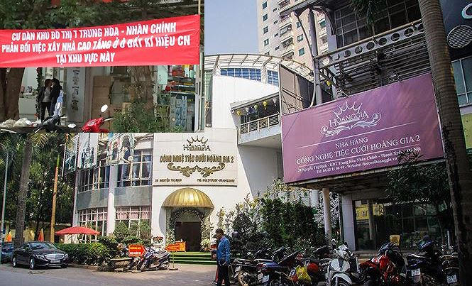 UBND phường Nhân Chính kiến nghị cơ quan chức năng nên cân nhắc kỹ việc điều chỉnh quy hoạch khu đất để tránh tạo điểm nóng.