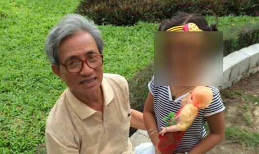 Cụ ông này được xác định là có hành vi dâm ô với cháu bé ở cùng chung cư. ​