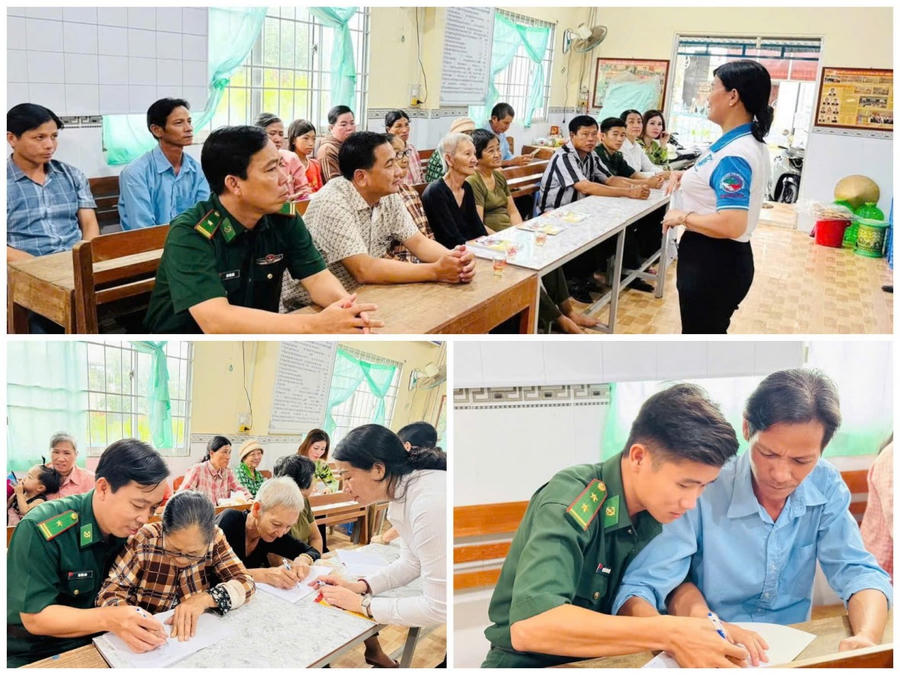 Đồn Biên phòng Cái Đôi Vàm và Hội LHPN xã kỳ vọng lớp học sẽ giúp các học viên hoàn thành chương trình, biết đọc báo, viết đơn từ, ký tên và có thể hỗ trợ con cháu trong học tập.