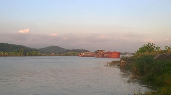 Khu vực nơi xảy ra sự việc.