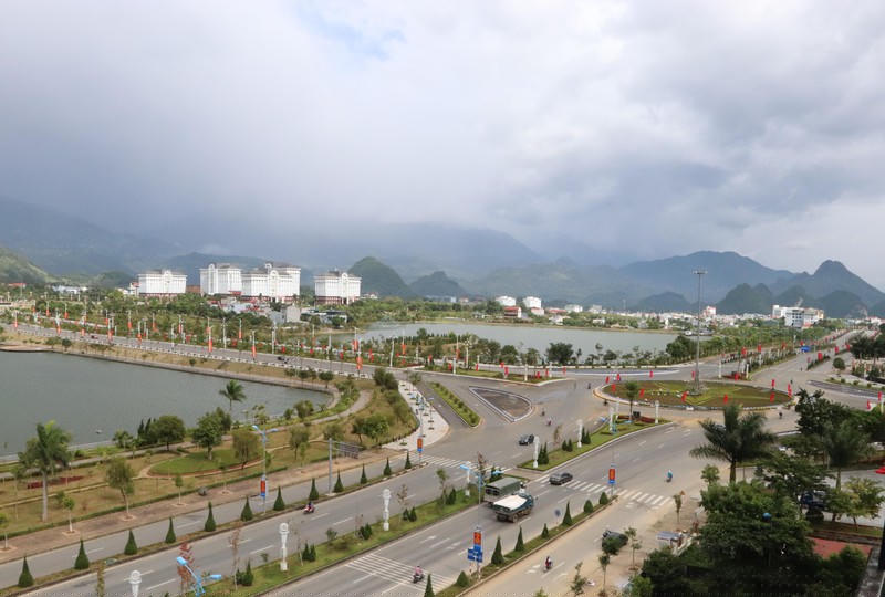 Một góc thành phố Lai Châu.