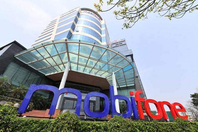 Trụ sở Mobifone tại Hà Nội. Ảnh Thái Sơn