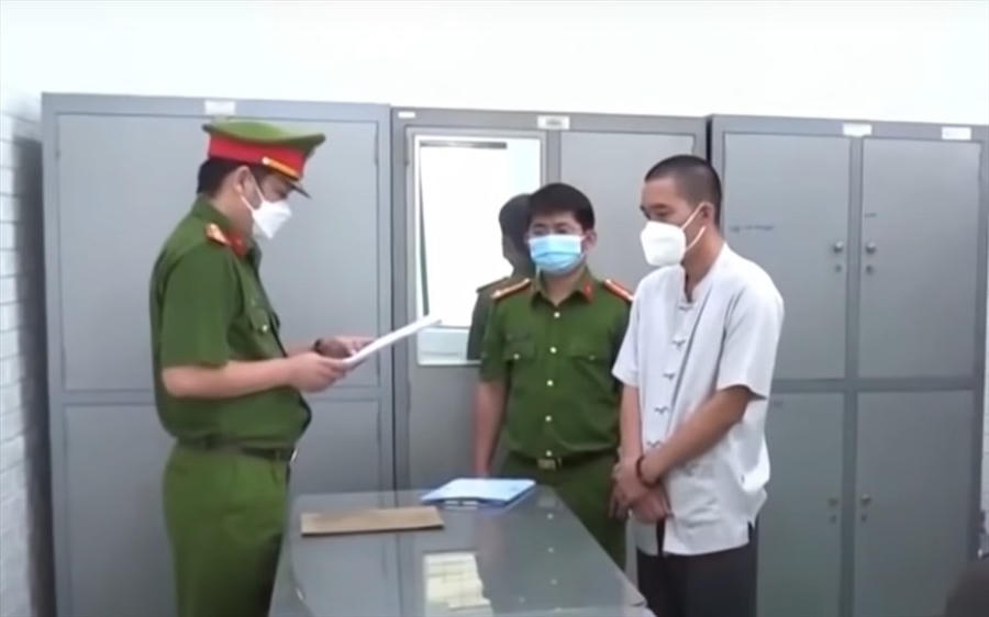 Ông Đặng Văn Chuyền bị bắt tạm giam từ tháng 11/2021.