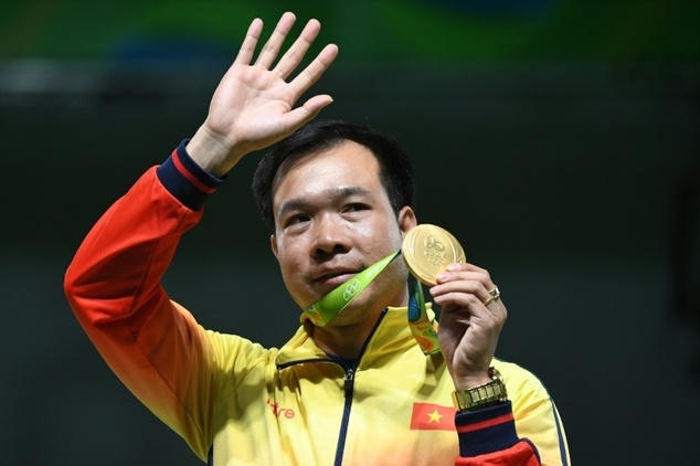 Hoàng Xuân Vinh. (Ảnh: AFP)