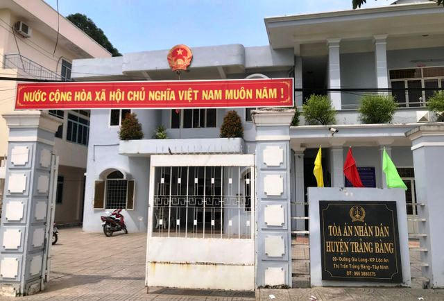 TAND huyện Trảng Bàng vẫn đang thụ lý vụ án nhưng chưa đưa ra xét xử