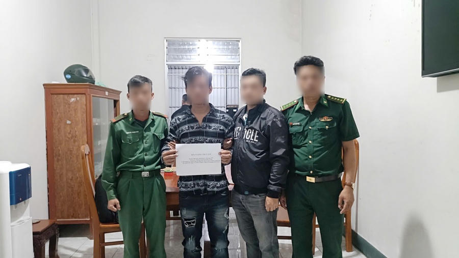 Đối tượng Trương Minh Đạt bị bắt giữ.