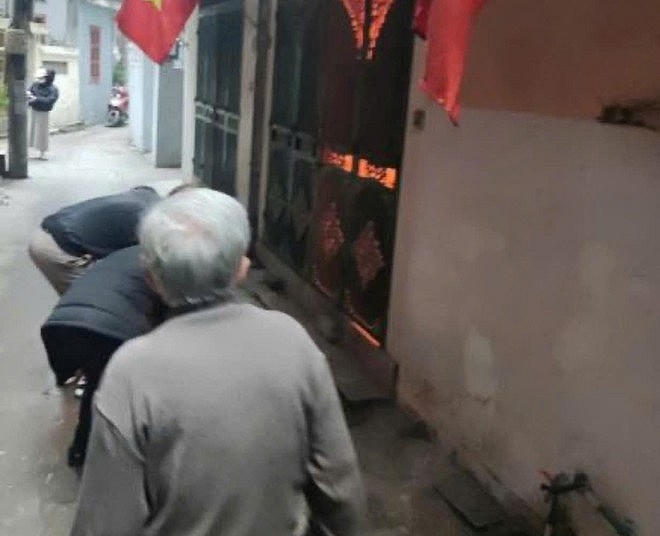 Ngôi nhà xảy ra vụ cháy.