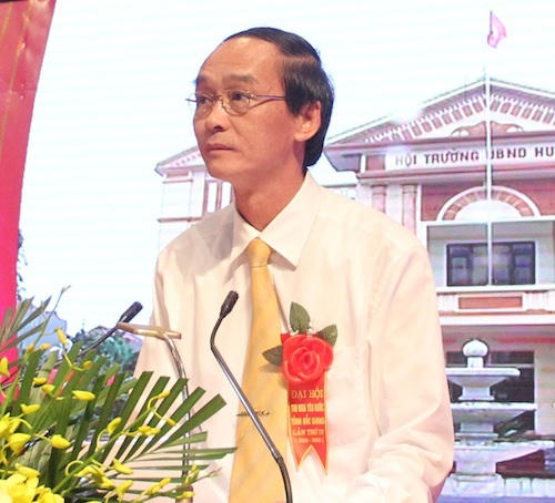 tỉnh Bắc Giang ký công văn yêu cầu phê bình. (Ảnh: Cổng thông tin điện tử tỉnh Bắc Giang)