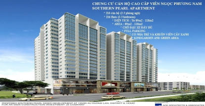 Phối cảnh chung cư Viên Ngọc Phương Nam.