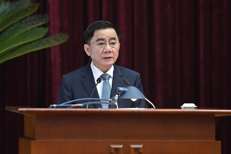 Chủ nhiệm Ủy ban Kiểm tra Trung ương Trần Cẩm Tú . Ảnh UBKTTU.