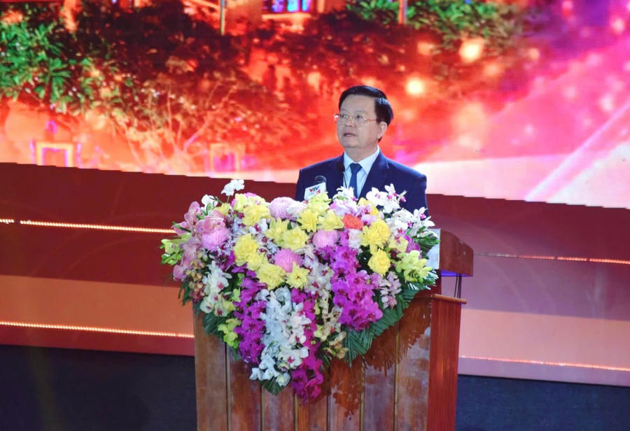 Phó Thủ tướng Chính phủ Mai Văn Chính phát biểu tại buổi lễ (Ảnh: Khánh Thùy)