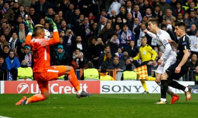 Real Madrid 3-1 PSG: Sự gi&agrave; giơ của nh&agrave; Vua